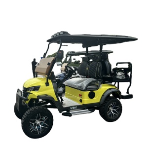 Voiturette de golf personnalisée HKBG économique 7-8 places pour le tourisme et la location avec grand écran 30-50 km/h certifiée DOT - Product Image 1