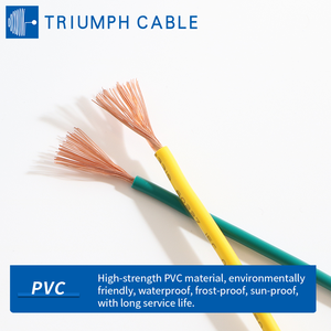 Cable Eléctrico <span class=keywords><strong>de</strong></span> Cobre Desnudo con Aislamiento <span class=keywords><strong>de</strong></span> PVC <span class=keywords><strong>de</strong></span> 1.5mm² 2.5mm² 4mm² 6mm² 10mm² 25mm² 750V, Cable <span class=keywords><strong>de</strong></span> Núcleo Único para Construcción <span class=keywords><strong>de</strong></span> Viviendas - Product Image 2