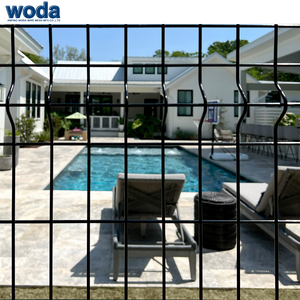 Dễ dàng lắp ráp PVC dải lưới Hàn 3D hàng rào kim loại tấm bảo trì thấp dây cloture rigide valla de malla Net sắt thép - Product Image 2