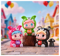 Figurines miniatures en résine dure 3D en forme de ballon, figurines d'elfes, petites figurines de collection, jouets d'amitié, cadeaux promotionnels pour fabricants