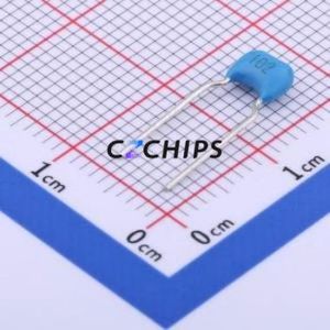 Condensateur céramique monolithique (MLCC) à montage traversant (THT), CD2H102KC9BER1E100, pas de montage traversant, pas de montage traversant, P=5.08mm, 1nF, 10%, 500V, X7R - Product Image 1