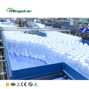 Mingstar 2024 Full automatic 3 in 1 Rotary 500ml water filling machine bottling liquid drinking water production line