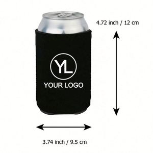 Portavasos de Neopreno Personalizado con Logotipo, Ecológico, Reutilizable, Portátil, Aislante, Plegable, para Bebidas, Promocional, para Latas de Cerveza - Product Image 3