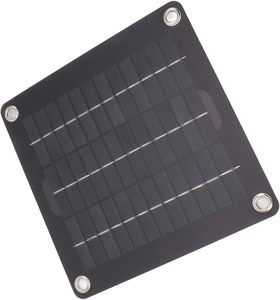 Chargeur de batterie <span class=keywords><strong>solaire</strong></span> avec pince à cigarettes pour voitures, bateaux, tracteurs, <span class=keywords><strong>kit</strong></span> de <span class=keywords><strong>panneau</strong></span> <span class=keywords><strong>solaire</strong></span> portable 10W 12V - Product Image 1