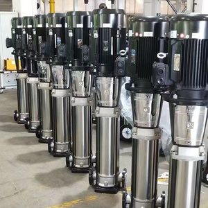 Pompe centrifuge verticale multi-étages en acier inoxydable personnalisable pour l'industrie automobile - Product Image 5