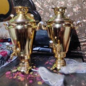 Juego de Samovar de latón de alta calidad, teteras y Teteras de Hotel atractivas para agua potable, tarifa al por mayor - Product Image 2