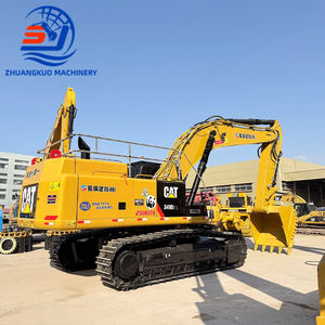 Prix exclusif 2024, 49 tonnes, godet de 3,2 m, pelle rétrocaveuse sur chenilles Caterpillar CAT349D2L d'occasion, économie de carburant, pas d'usure anormale - Product Image 3