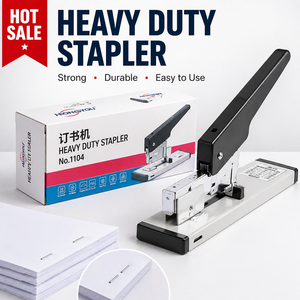 Vente en gros de fournitures de reliure de bureau <span class=keywords><strong>Agrafeuse</strong></span> de reliure de livres jumbo manuelle grande taille 100 feuilles <span class=keywords><strong>Agrafeuse</strong></span> à usage intensif - Product Image 1