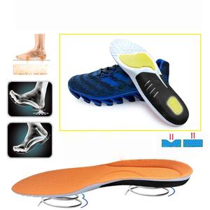 Semelles orthopédiques absorbant les chocs, respirantes en maille PU, avec soutien de la voûte plantaire, coussinets complets pour hommes et femmes, pour un confort optimal des chaussures - Product Image 5