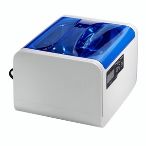 Ce-6200a Ultrasonic <b>Cleaner</b> 0.75l 50w <b>Plastic</b> Tank For Denture Jewelry Eyeglass Cleaning - Product Image 4