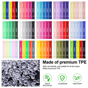 Resistance Loop Bands For Fitness Exercise Latex-free Mini Bands With Carry Bag Colorful Set For Glutes Legs Arms Training - Product Image 2