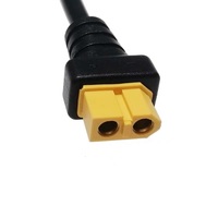 Connecteur de câble de batterie XT60 pour téléphones portables et appareils photo RC Lipo, gaine en PVC, mâle/femelle, cuivre pur, personnalisable