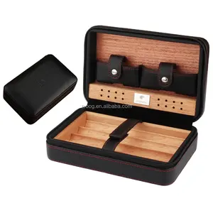 Lovisle Tech Custom Laser Engrave LOGO Resealable Proof-smell Cigar Bag With Zipper
