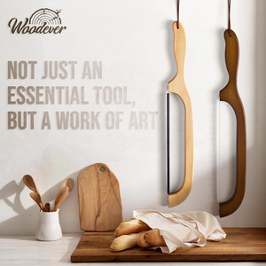Cuchillo <span class=keywords><strong>de</strong></span> madera personalizable para cortar pan, <span class=keywords><strong>juego</strong></span> <span class=keywords><strong>de</strong></span> dos piezas <span class=keywords><strong>de</strong></span> cuchillo para pan con logotipo personalizado, regalo <span class=keywords><strong>de</strong></span> <span class=keywords><strong>cocina</strong></span> único - Product Image 2