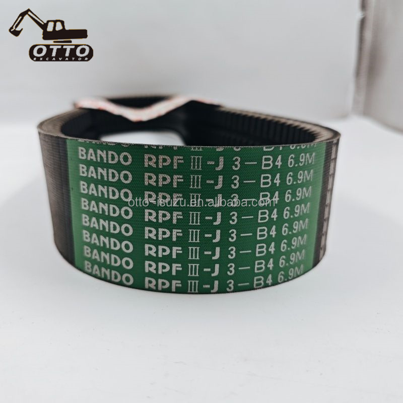 OTTO ZX200 Excavator Engine Fan Belt for ISUZU - 8981529060