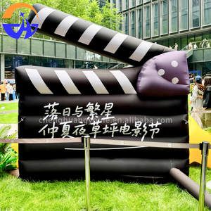 Panneau de cinéma gonflable publicitaire Chenghuang en tissu Oxford, modèle de clapperboard de dessin animé pour la photographie 0116xl, taille <span class=keywords><strong>personnalisable</strong></span>, accessoires décoratifs - Product Image 3