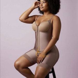 <span class=keywords><strong>Faja</strong></span> Moldeadora de Cuerpo Completo con Compresión Extrema, con Sujetador y Tirantes Finos, <span class=keywords><strong>Faja</strong></span> Reductora de Alta Compresión para Mujer, Postparto - Product Image 3