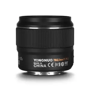 YONGNUO-lente de cámara YN42.5mm F1.7M II, F1.7 42,5mm, para Panasonic, Olympus M4/3, montaje de cámara sin Espejo, enfoque automático