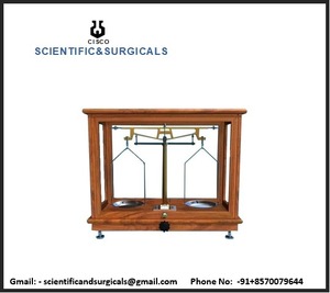 <b>Physical</b> Balance 3 Stone Set Polished Wood Case for Educational Supplies - Product Image 3