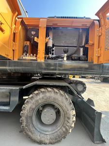 Excavadora de ruedas Hyundai210W-9T usada, 21 toneladas de peso operativo, buen estado de funcionamiento, maquinaria de construcción usada Hyundai210W-9T - Product Image 5