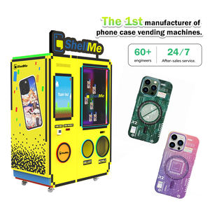 Máquina de impresión de cubiertas de teléfono de autoservicio ShellMe, máquina expendedora innovadora para exteriores, marcas DIY, máquina expendedora de fundas de teléfono - Product Image 1