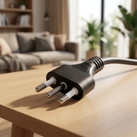 Câble d'alimentation italien à prix d'usine, rallonge électrique 3 broches avec prise de terre pour appareils électroménagers