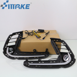 현대 Elantra 2016 2017 2018 안개 램프 12V 헤드 라이트 DRL에 대한 Smrke 자동차 수정 주간 주행 등 - Product Image 3