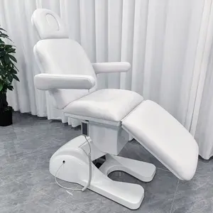 Schoonheidssalon Spa Bed Medische Spa Massage Verstelbaar Elektrisch Gezichtsbed Met Armleuning Podotherapie Stoel Esthetisch Tattoo Bed