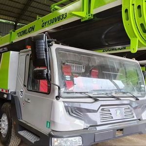 รถเครนเคลื่อนที่มือสอง Zoomlion 130 ตัน รถบรรทุกก่อสร้างที่จำเป็น 25 ตัน ประหยัดน้ำมัน พร้อมมอเตอร์เกียร์ ปั๊ม และแบริ่งเครื่องยนต์ - Product Image 1