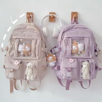 2022 à la mode dessin animé poupée designer logo personnalisé adolescent cartable livre sacs décontracté sacs d'école femmes sac à dos pour collège fille