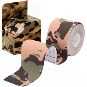 Cinta de Kinesiología Deportiva de 5 Metros, Elastoplast, para Recuperación Deportiva, <span class=keywords><strong>Vendaje</strong></span> Impermeable para Gimnasio, Tenis, Alivio del Dolor Muscular - Product Image 1