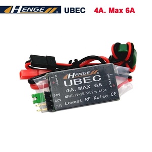 HENGE 4A 6A 8A 12A UBEC 5V 6V 7,4 V interruptor Modelo BEC estabilizador de voltaje para <span class=keywords><strong>RC</strong></span> aviones barco batería Drone ESC modelo Accesorios - Product Image 3