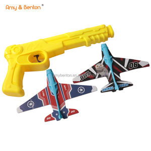 Lanzador de Aviones de Juguete con Expulsión con un Solo Clic, Modelo Más Seguro, Pistola de Juguete de Aviones, Juego de Disparos - Product Image 4