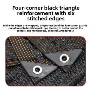 90% 95% UV Stabilized HDPE Woven Rectangle Black Shade Cloth Net Mesh for Garden <strong>Sun</strong> <strong>Block</strong> Shade <strong>Netting</strong> - Product Image 5