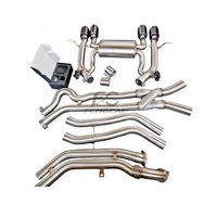 Sistema de Escape de Acero Inoxidable OEM de Alto Rendimiento, Tubo de Escape y Silenciador, Compatible con BMW M3/M4 G80/G82 3.0T 2021-2024