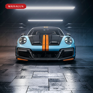 <span class=keywords><strong>Prix</strong></span> usine Auto accessoires pare-chocs de voiture diffuseur arrière jupes latérales becquet GT Street <span class=keywords><strong>R</strong></span> Style Bodykit pour Porsche <span class=keywords><strong>911</strong></span> 991.2 - Product Image 2
