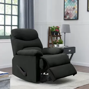 Elektrischer Liegestuhl aus modernem Stoff mit Massage für ältere Menschen