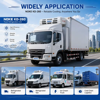 Unité de réfrigération pour mini-fourgonnette KD-260, système de refroidissement diesel 2350W pour petits véhicules frigorifiques, livraison de nourriture