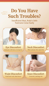 ハーブ温熱療法セット（目、首、膝、腰用）自然な温感と3年間の保存期間で毎日の快適さを実現 - Product Image 4