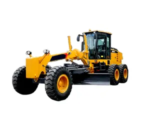 Crawler Type Gr215 Gr180 Road Motor Grader Made In China 160kw Construction Site Machinery