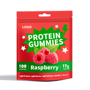 Gommes Protéinées au Lactosérum Riches en Protéines pour Adultes et Enfants Soutiennent la Santé Cardiovasculaire et Fournissent une Énergie Durable - Product Image 1