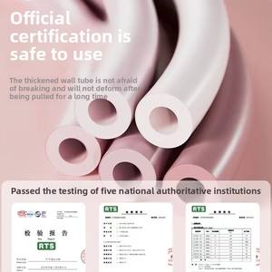 أنبوب مرن متعدد الوظائف من بولي بروبلين + اللاتكس ، x ، m ، أحزمة شد للتدريب على اللياقة البدنية ، حبال اليوغا للاستخدام المنزلي ، فتحة الكتف - Product Image 6