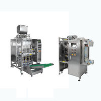 Machine de remplissage et d'emballage automatique verticale multi-lignes pour sachets de pâte de chili, ketchup et liquides, et machine d'emballage de bâtonnets glacés