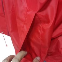 Jas Hujan Unisex Murah, Ringan, Mudah Dibawa, Anti Air, dengan Tudung Tersembunyi, Jaket Windbreaker Promosi