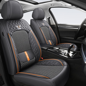 Nouvelle Housse de Siège Auto Universelle 5 Places <span class=keywords><strong>OLIVER</strong></span> Fit en Soie Glacée, Confortable et Respirante, Protection Intégrale Quatre Saisons - Product Image 3