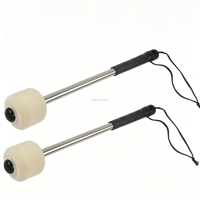 Marching Drum Hammer Head Aluminiumlegierungsgriff Praktischer Snare Drum Stick Beater