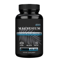 Aeglewell Complexe de Magnésium en Capsules – Complément Cérébral et Sommeil – Prix OEM – Capsules Naturelles de Citrate de Magnésium