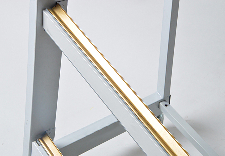 Customized Dismountable Light Duty Floorstanding Metal Display Stand Rack for Bathroom Heater — view 4