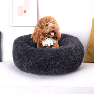Faux Fur Ultra Soft Washable Solid Pattern Fluffy Cat & Dog Bed Eco-Friendly <b>Sofa</b> Luxury Pet Bed with Heating - Product Image 2