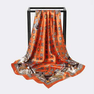 <span class=keywords><strong>Pañuelos</strong></span> <span class=keywords><strong>de</strong></span> <span class=keywords><strong>Seda</strong></span> <span class=keywords><strong>Natural</strong></span> Personalizados para Boda, Estampados o Jacquard, Estilo Casual, Tamaño Pequeño, Pañuelo para el Cuello - Product Image 1